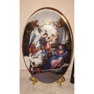 Limited Edition: 2004 Trinity Broadcasting Network Plate Christ Jesus God Bible